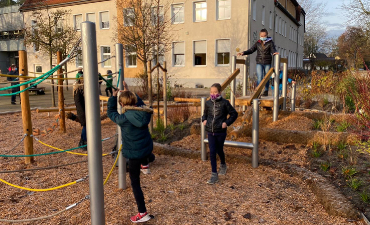 Eröffnung der Kletterlandschaft