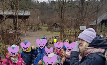 Wandertag zur Waldschule Briese