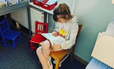 Bibliotheksbesuch
