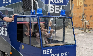 Zu Besuch bei der Polizei