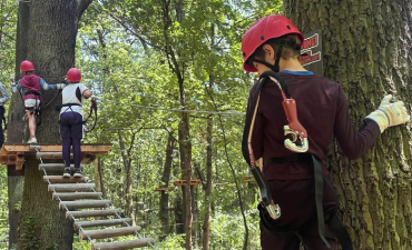 Abenteuer im Kletterwald