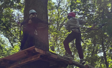 Abenteuer im Kletterwald